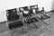 S34 Black Leather Armchairs by Mart Stam & Marcel Breuer, 1970s, Set of 6, Image 8