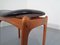 Teak & Leather Ottoman or Footstool by Erik Buch for OD Mobler, 1960s, Image 11