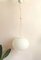 Vintage Calla Swirl Murano Ceiling Lamp, 1970s, Image 4