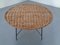 Italienischer String Basket Couchtisch, 1950er 13