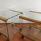 Italian Brass and Glass Coffee Tables by Pierangelo Gallotti for Radice & Galotti, 1972, Set of 2 2