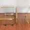 Italian Brass and Glass Coffee Tables by Pierangelo Gallotti for Radice & Galotti, 1972, Set of 2 6