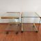 Italian Brass and Glass Coffee Tables by Pierangelo Gallotti for Radice & Galotti, 1972, Set of 2 7