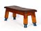 Vintage Leather Bench Gymnastic Bench, 1930s, Image 1