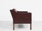 Midcentury Danish 2-seater sofa in leather by Børge Mogensen for Fredericia 4