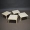 Demetrio Stackable Side Tables by Vico Magistretti for Artemide, Italy, 1964, Set of 4 2