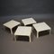 Demetrio Stackable Side Tables by Vico Magistretti for Artemide, Italy, 1964, Set of 4, Image 2