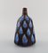 Vase en Céramique Vernie avec Visages Féminin par Hertha Bengtsson pour Rörstrand, 1960s 2