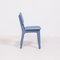 Blue Felt Chairs by Delo Lindo for Ligne Roset, 2012, Set of 6 7