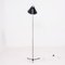 Pinocchio Black Floor Lamp by H. Busquet for Hala, 1954 3