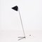 Pinocchio Black Floor Lamp by H. Busquet for Hala, 1954 2