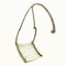 Mid-Century Silver Ladder-Like Pendant Necklace by Niels Erik From, Denmark, 1960s 3