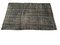 Vintage Turkish Distressed Overdyed Grey Wool Rug, Image 9