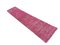 Turkish Distressed Overdyed Pink Wool Narrow Runner Rug 5