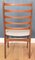 Danish Teak Ladder Back High Back Dining Chairs, 1960s, Set of 4 9