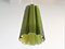 Lámpara colgante sueca Mid-Century de vidrio verde de Helena Tynell para Flygsfors, años 60, Imagen 3