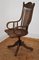 Antique American Senior Desk Chair, Image 2