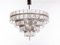 Swedish Crystal & Nickel 18-Light Chandelier by Carl Fagerlund for Orrefors, 1960s 10