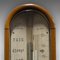 Barómetro Stick antiguo de nogal de Negretti & Zambra, década de 1900, Imagen 8