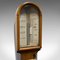 Antiker Stock Barometer aus Walnuss, von Negretti & Zambra, 1900er 7