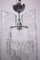Lámpara de araña de cristal de Murano helado de Carlo Nason para Mazzega, Italia, años 60, Imagen 4