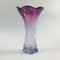 Verdrehte Mid-Century Vase aus Muranoglas von Made Murano Glas 3
