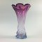 Verdrehte Mid-Century Vase aus Muranoglas von Made Murano Glas 1