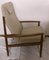 Fauteuil Vintage en Teck et Laine, Danemark, 1970s 3