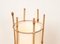 Lampada da tavolo Mid-Century in bambù e cotone di Louis Sognot, Francia, anni '60, Immagine 4
