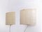 Mid-Century Minimalist Fiberglass Wall Sconces, 1950s, Set of 2 2