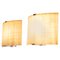 Mid-Century Minimalist Fiberglass Wall Sconces, 1950s, Set of 2, Image 1