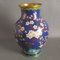 Emaillierte Cloisonne Vase, 1950er 4