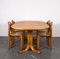 Dining Table & Chairs Set in the Style of Rainer Daumiller, 1970s, Set of 5 5