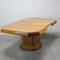 Art Deco Solid Walnut Extendable Dining Table, 1920s, Image 4