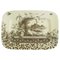 Antike englische Chinoiserie Fleischplatte, 1910 1