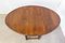 Table Gatelegale Antique en Chêne à Abattants et Feuille d'Orge avec Dessus Ovale, Angleterre 4