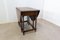 Antique English Oak Drop Leaf and Barley Twist Gateleg Table with Oval Top, Image 7
