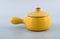 Sauce Boat on Saucer in Glazed Stoneware by Vicke Lindstrand for Upsala Ekeby, 1950s, Image 3