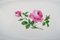 Grand Plat à Poisson Antique Meissen en Porcelaine Peinte à la Main avec Roses Roses 2