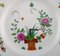 Assiette Meissen en Porcelaine Peinte à la Main avec Motifs Floraux 2
