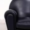 Black Leather Vanity Fair Sofa & Armchairs from Poltrona Frau, 2000s, Set of 3 14