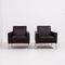 Brown Leather Armchairs by Walter Knoll, 2000s, Set of 2 4