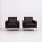 Set of Brown Leather Armchairs by Walter Knoll, 2000s 4