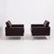 Set of Brown Leather Armchairs by Walter Knoll, 2000s 3