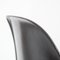 Black Fiberglass DSX Stacking Side Chair attributed to Charles & Ray Eames for Herman Miller, 1950s 13