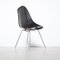 Chaise d'Appoint Empilable DSX en Fibre de Verre Noire attribuée à Charles & Ray Eames pour Herman Miller, 1950s 20