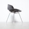 Chaise d'Appoint Empilable DSX en Fibre de Verre Noire attribuée à Charles & Ray Eames pour Herman Miller, 1950s 21