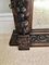 Antique Victorian Carved Oak Free Standing Mirror 6
