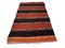 Vintage Turkish Traditional Wool Kilim Rug 4