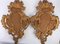 Antike Spiegel mit vergoldetem Holzrahmen, 2er Set 10